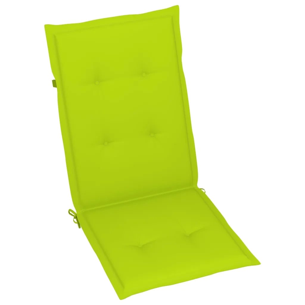 Sedie da Giardino Pieghevoli con Cuscini 8 pz Massello Acacia 3075065