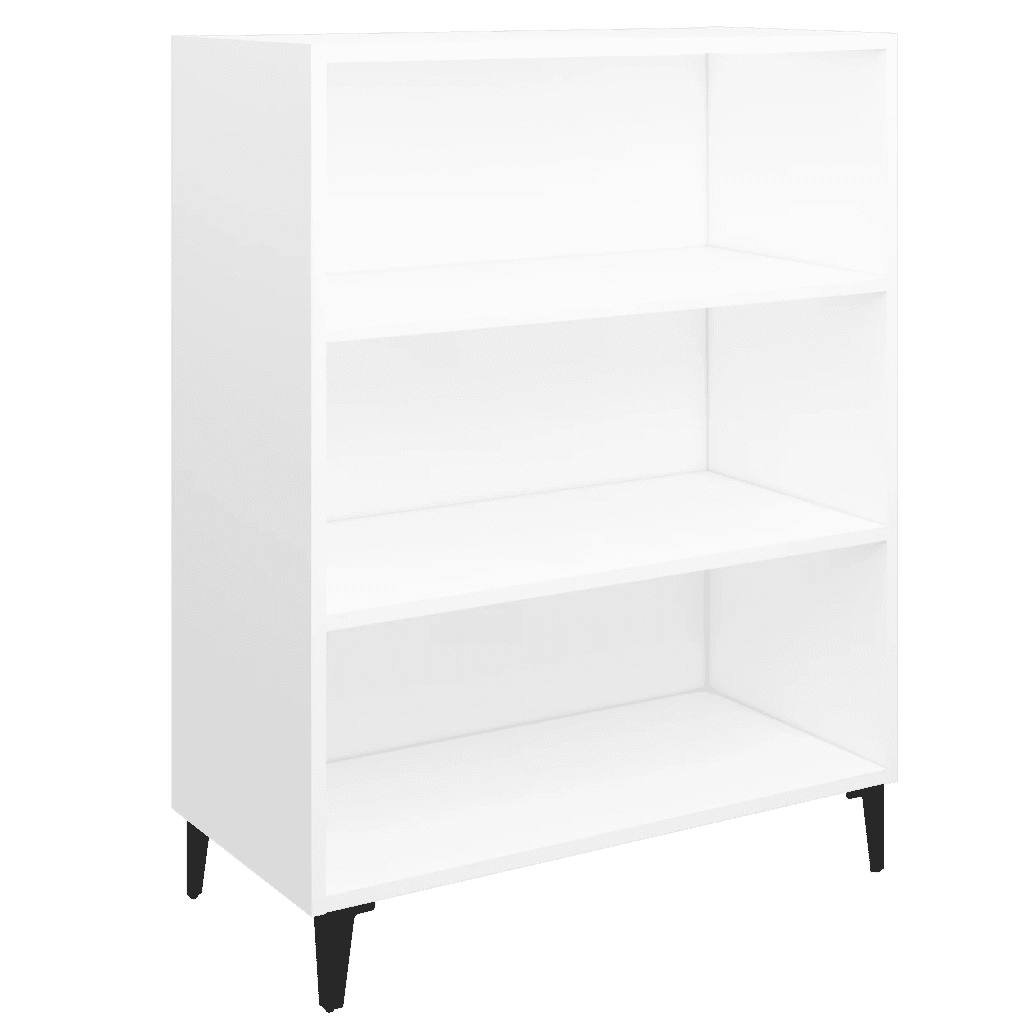 Credenza Bianca 69,5x32,5x90 cm in Legno Multistrato 812249