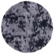 Tappeto del soggiorno | Tappeto Shaggy a Pelo Lungo NAVARRA Grigio Scuro 120x120 cm