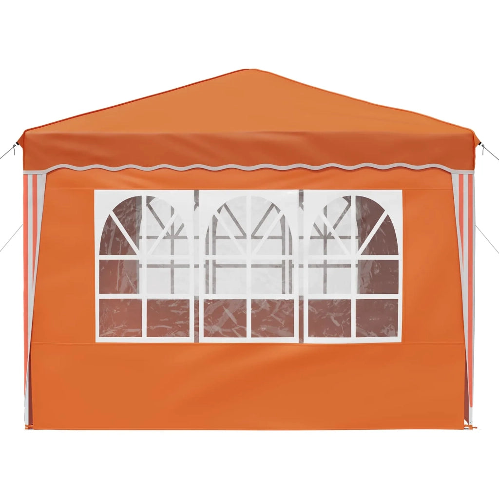 Tenda per feste a pop-up-Gazebo Arancione 288 x 288 x 245 cm 891746