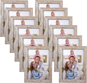Set di supporti per foto - Nastri di sostegno grigi - 12 pezzi - 13x18 cm