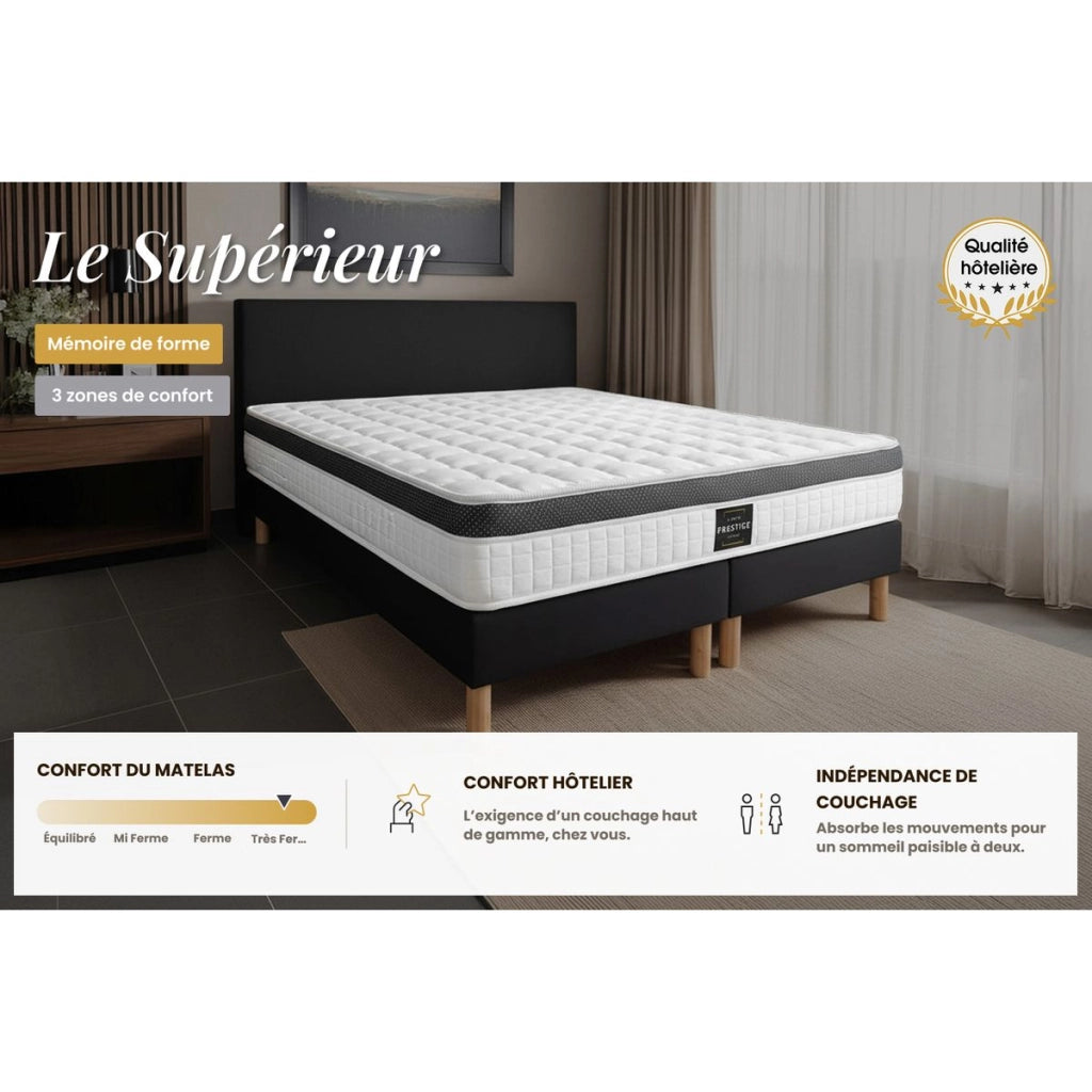 Set materasso e base 90x200 cm - Superior