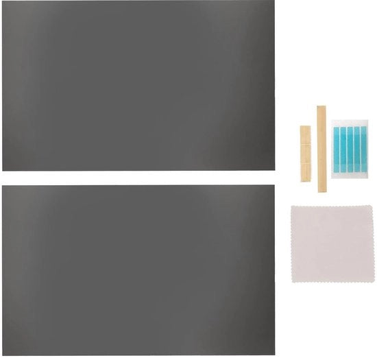 Schermo antiviblinding 24 Pollici - Filtraggio della luce blu - Doppia protezione - Materiale PET - Schermo per laptop e monitor