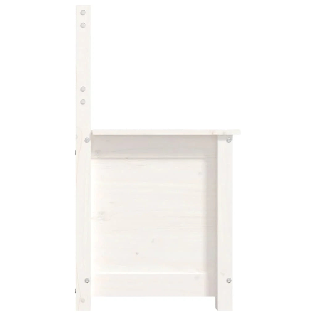 Panca 80 x 41 x 77 cm in legno massello di pino bianco 02_0010718