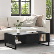 Tavolino da salotto Rovere Nero 104 x 60 x 35 cm 882594