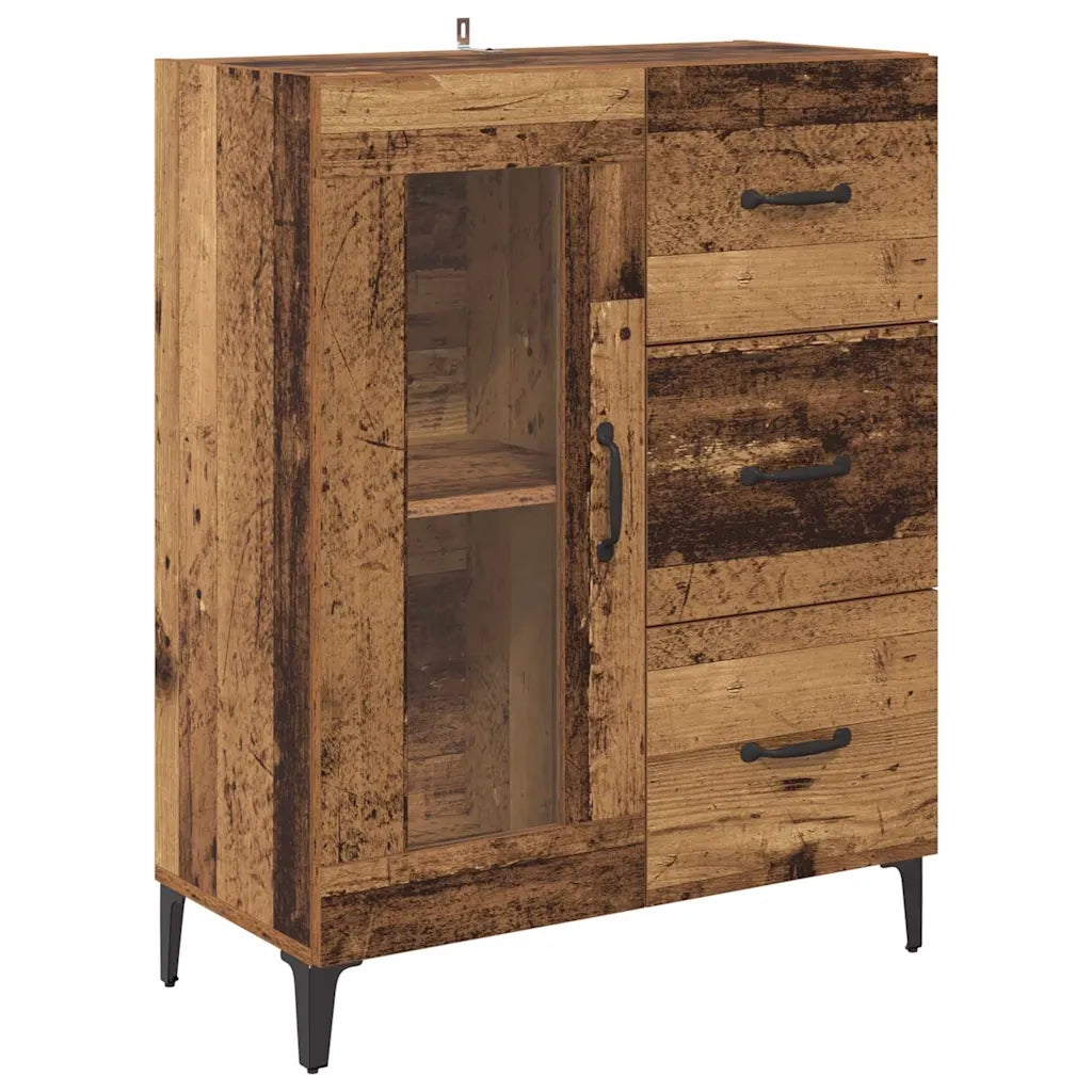 Credenza Legno vecchio 69,5 x 34 x 180 cm Legno multistrato 3415633