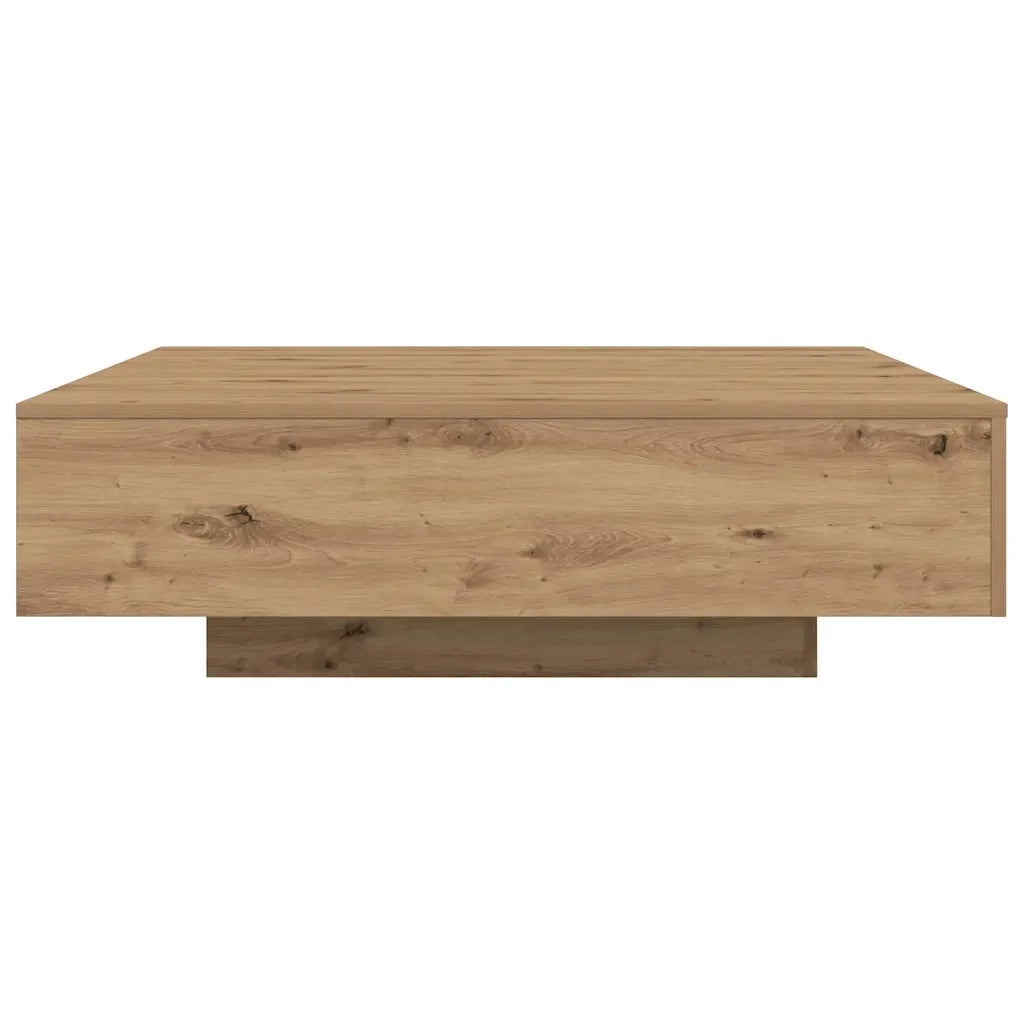 Tavolino da salotto Rovere artigianale 100 x 100 x 31 cm 863007