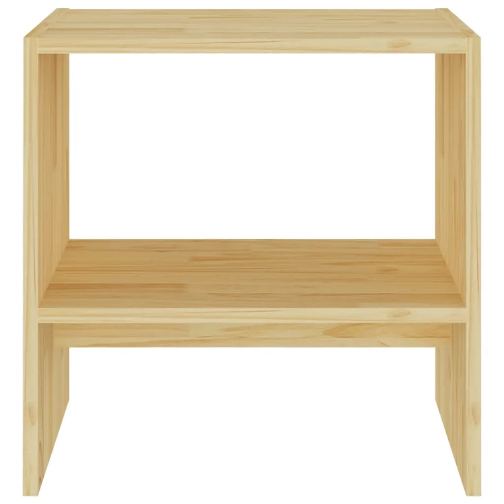Comodini 2 pz 40x30,5x40 cm in Legno Massello di Pino 808054