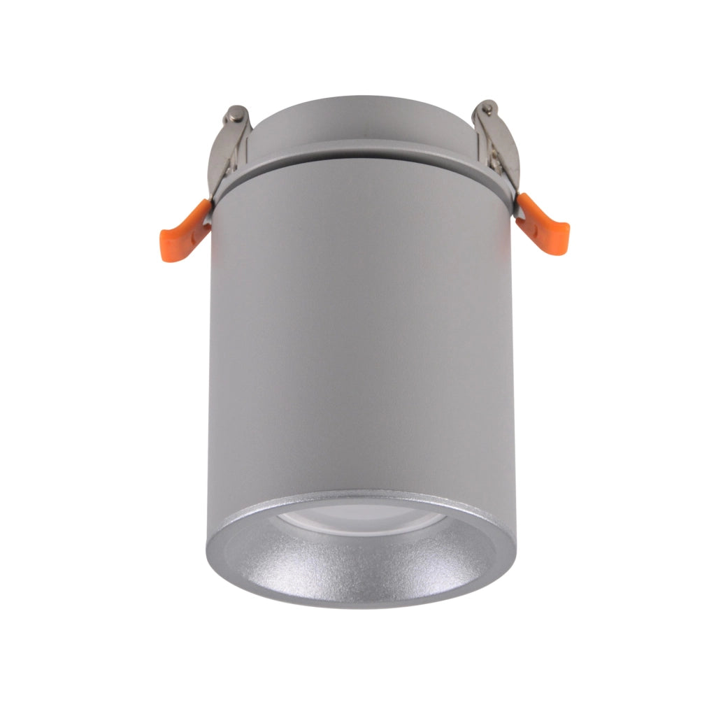 Faretto incasso orientabile HARON grigio GU10 Polux