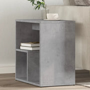 Tavolini 2pz Grigio Cemento 50x30x50 cm in Legno Multistrato 840562