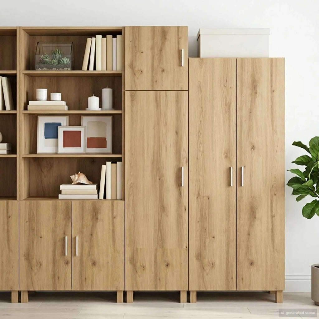 Armadietto a muro Rovere artigianale 40 x 42,5 x 40 cm PB 8010917