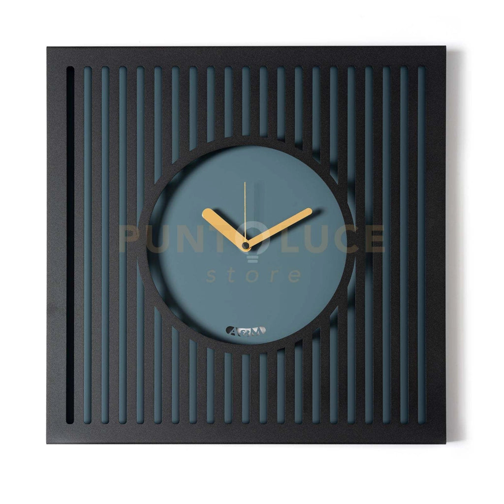 Orologio da parete elegante Tiffany grande Nero,petrolio