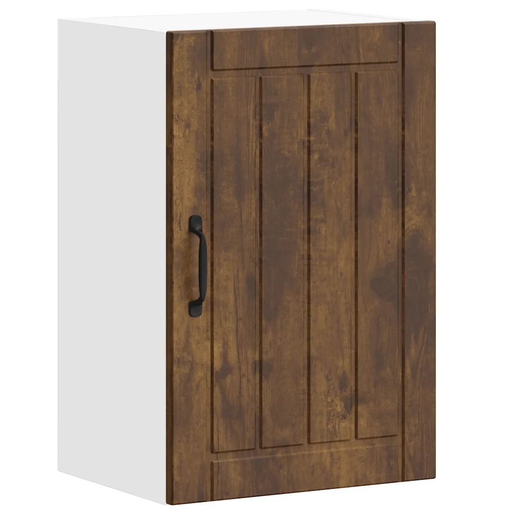 Pensile da Cucina Lucca Rovere Fumo in Legno Multistrato 853792
