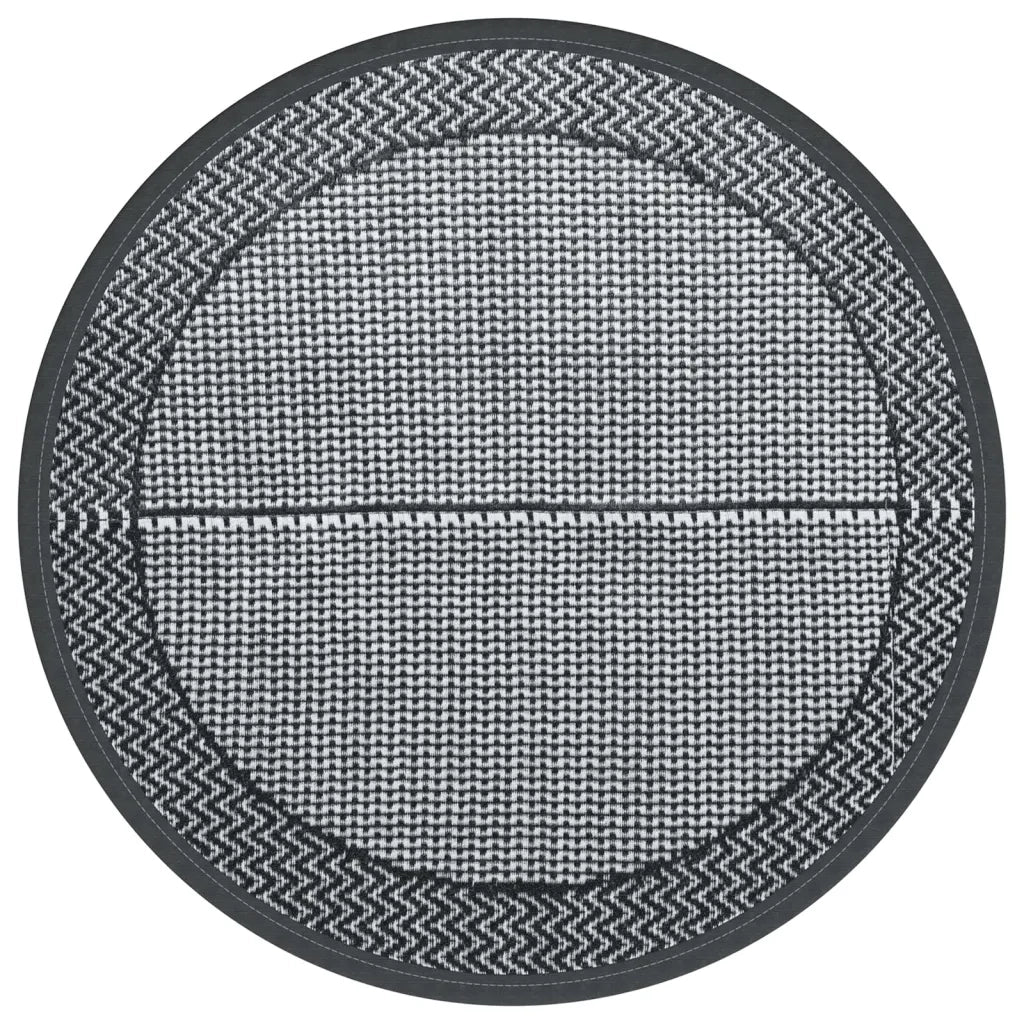 Tappeto da Esterno ARAKIL Grigio Ã˜160 cm in PP