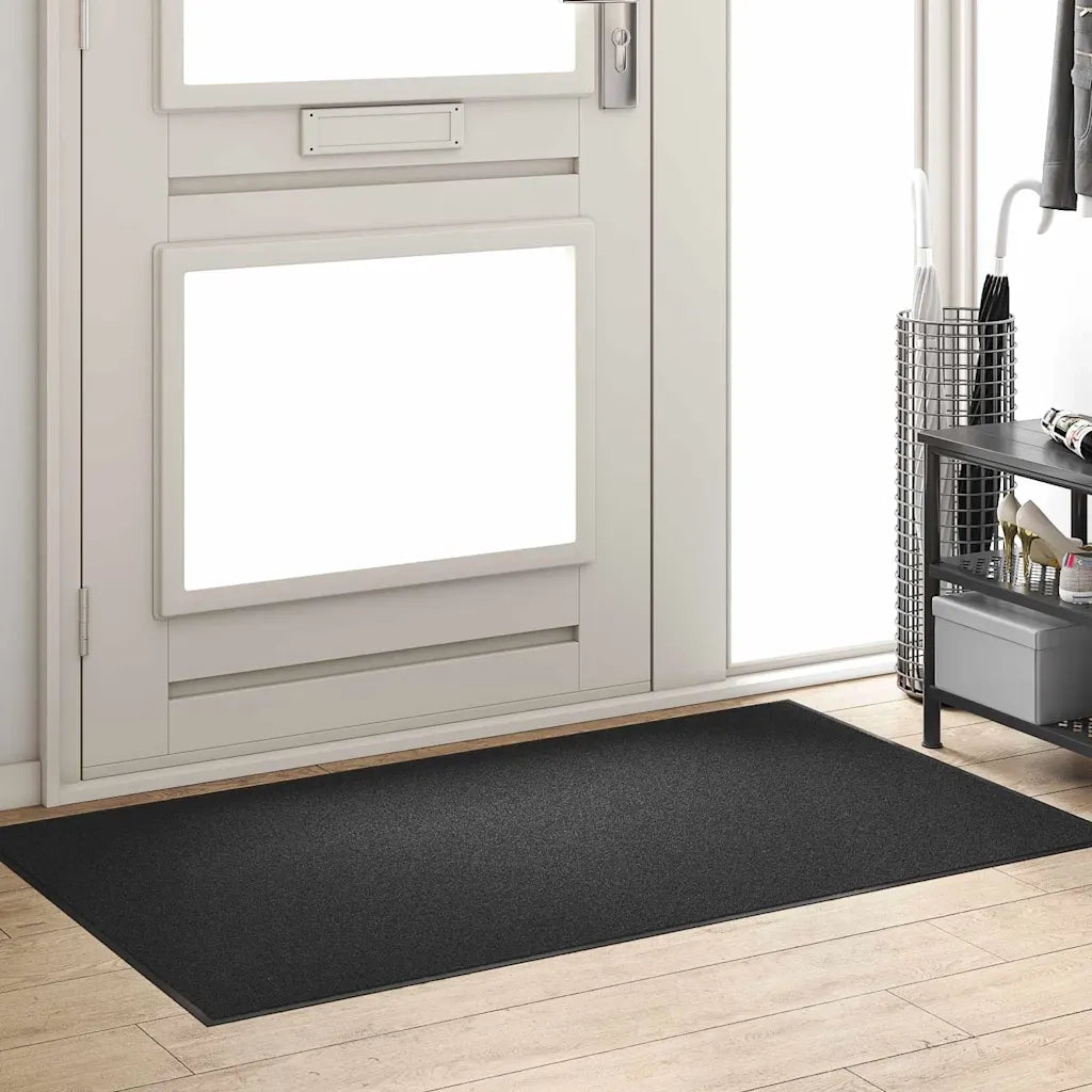 Tappetino Nero 90 x 150 cm 100% Poliammide 4100758