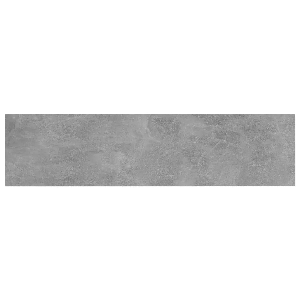 Ripiani per Libreria 4pz Grigio Cemento 40x10x1,5cm Multistrato 805130