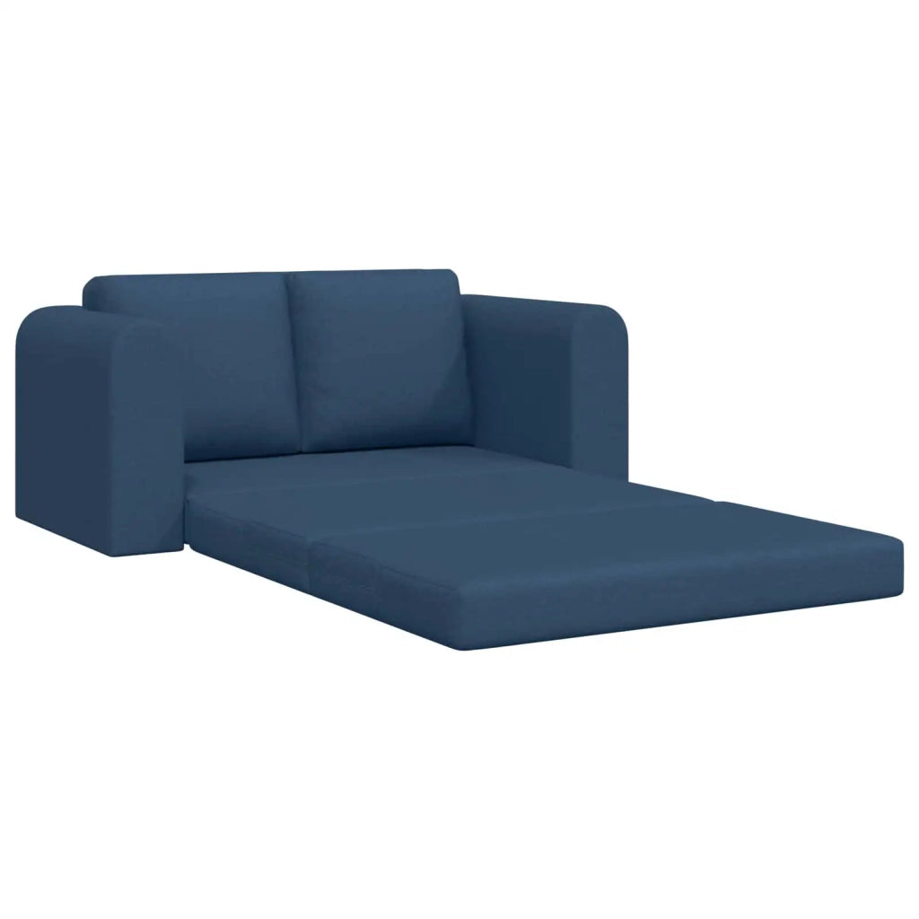 Divano letto 60cm Blu Tessuto 4106680