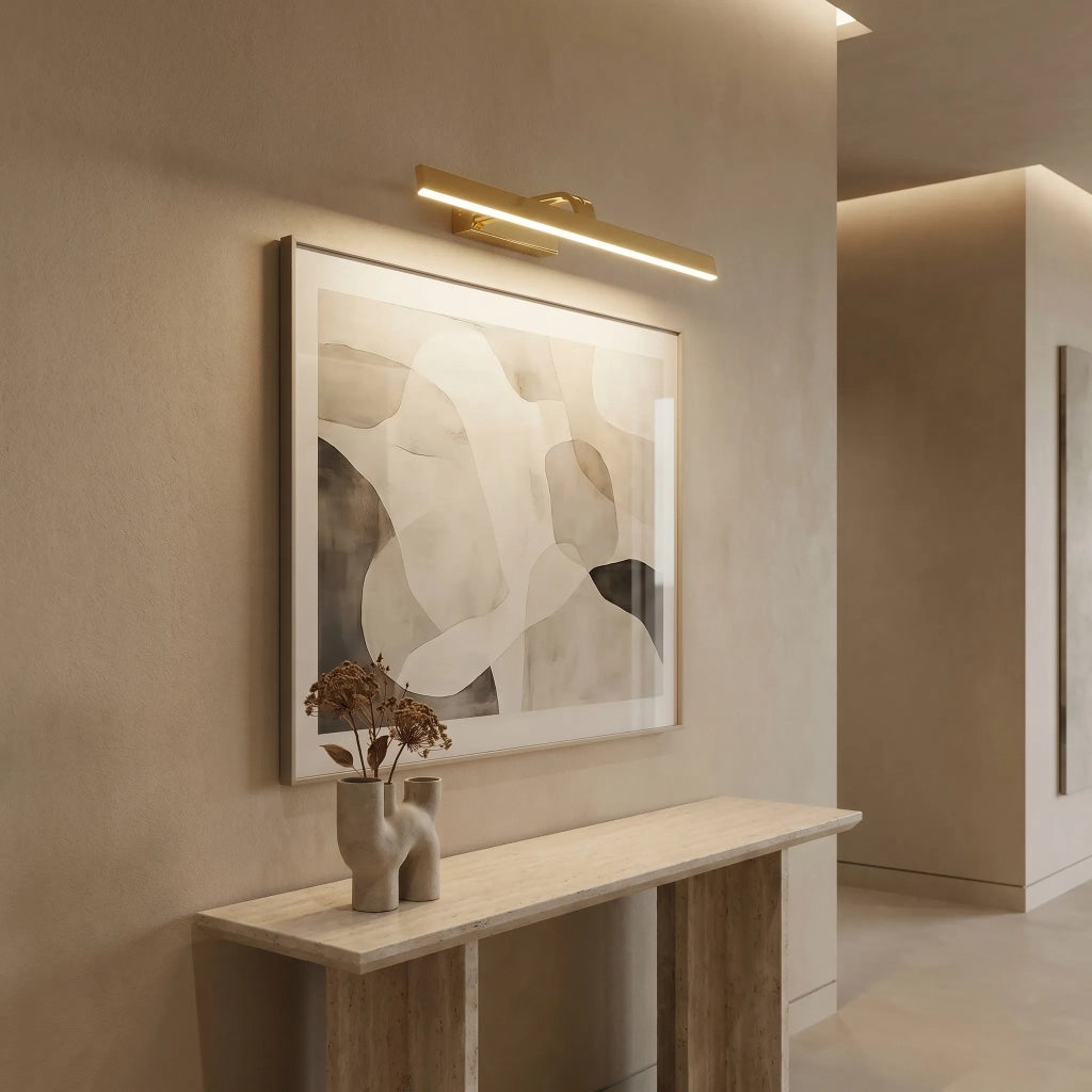 Applique Da Bagno Led Swe006-1w 73cm Gold