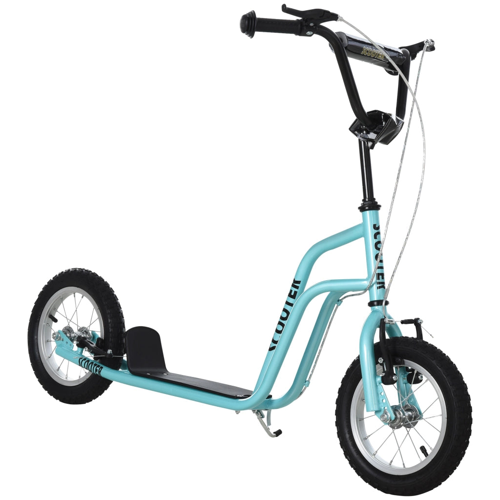 Monopattino per Bambini ¨C zephmum ¨C Blu, Metallo, Ruote 12 Pollici