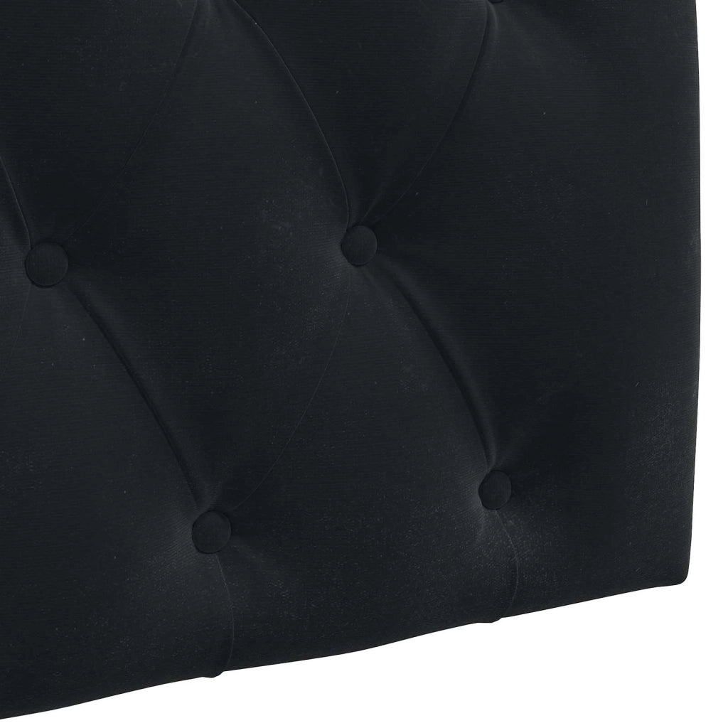 Testiera sospesa Con luce LED Nero Velluto 42032058