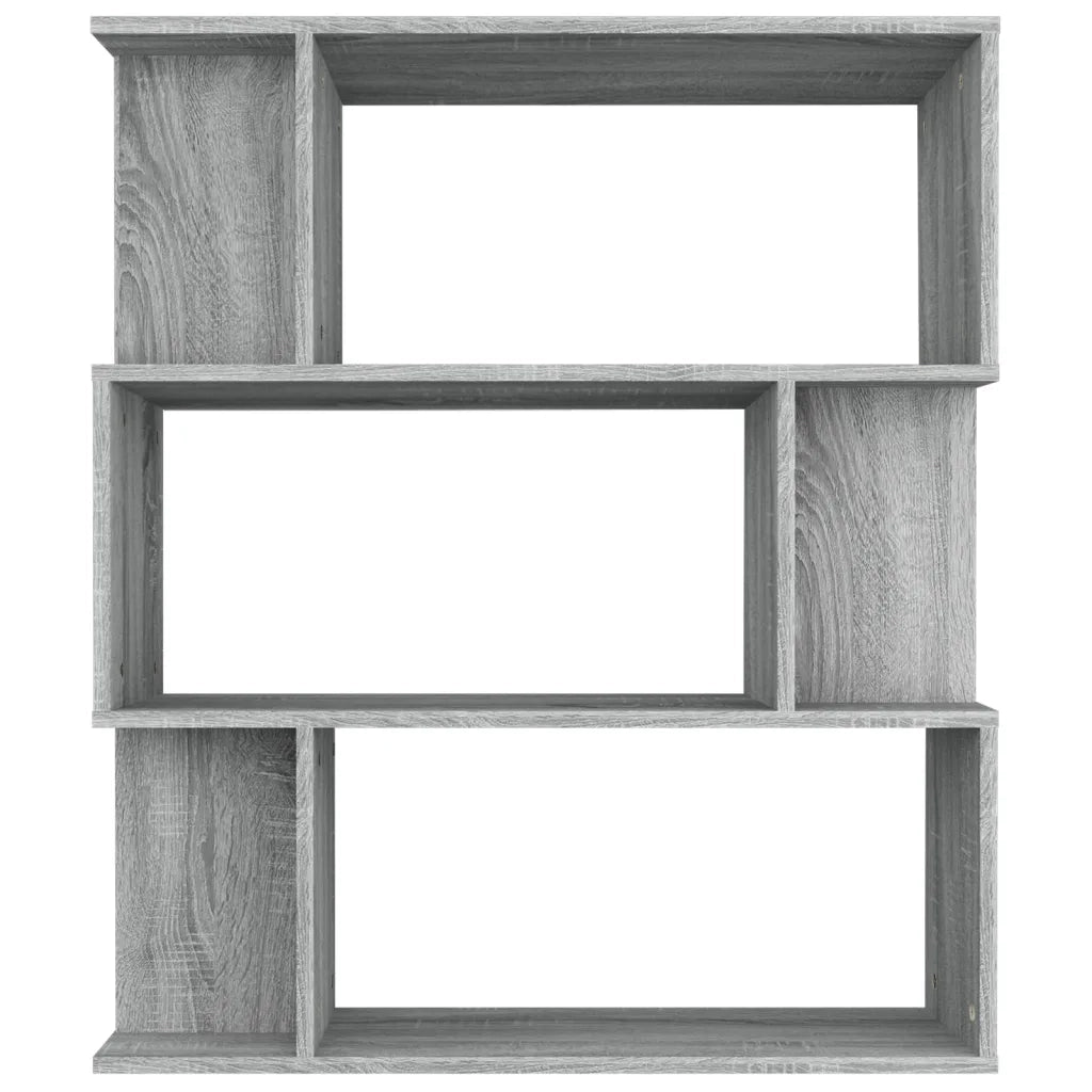 Libreria/Divisorio Grigio Sonoma 80x24x96 cm Legno Ingegnerizzato 815244