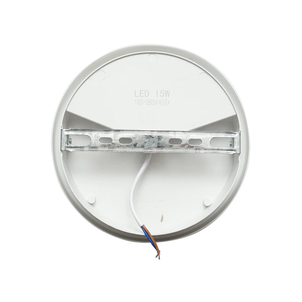 Plafoniera LED 15W, 220V 6500K, 165x58mm luce fredda illuminazione interno/esterno