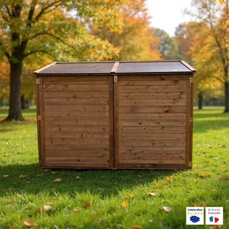 Cassa da giardino in legno - TROCADERO 2000L