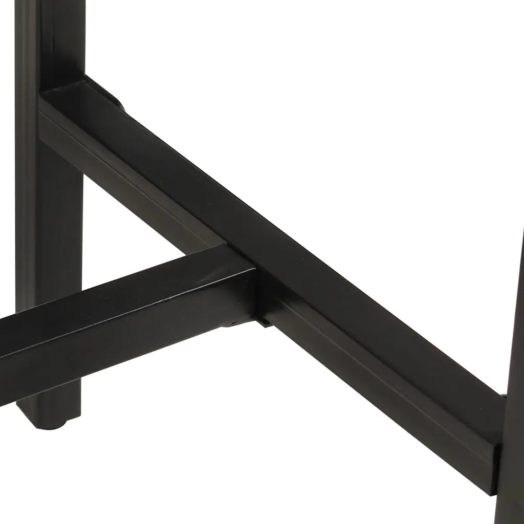 Tavolo da Bar 60x55x107 cm in Legno Grezzo Massello di Mango CFW3087685