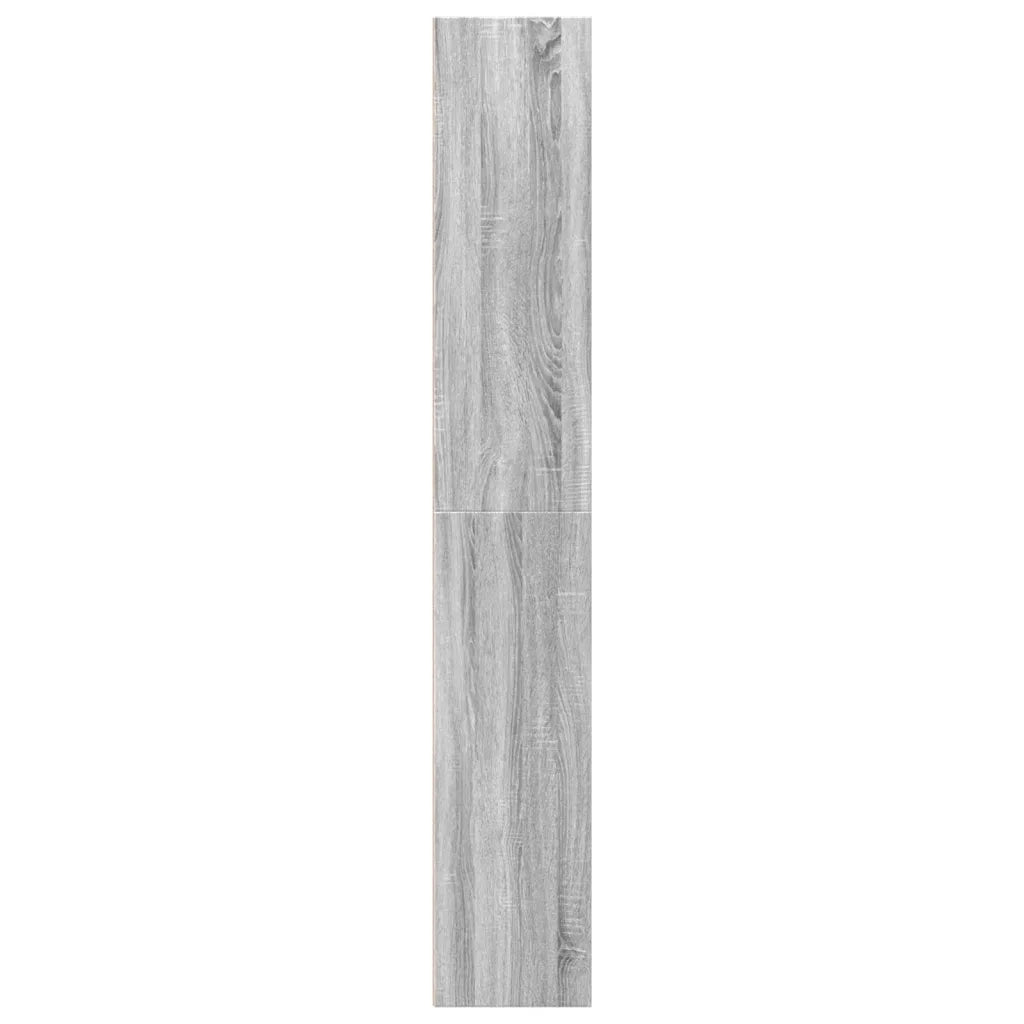 Libreria Grigio Sonoma 40x30x189 cm in Legno Multistrato 857890