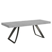 Tavolo Allungabile 180/284x90x77 cm Proxy Premium Cemento