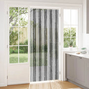 Tenda per insetti in chenille Grigio e Nero 90 x 220 cm 100% PP 42034424
