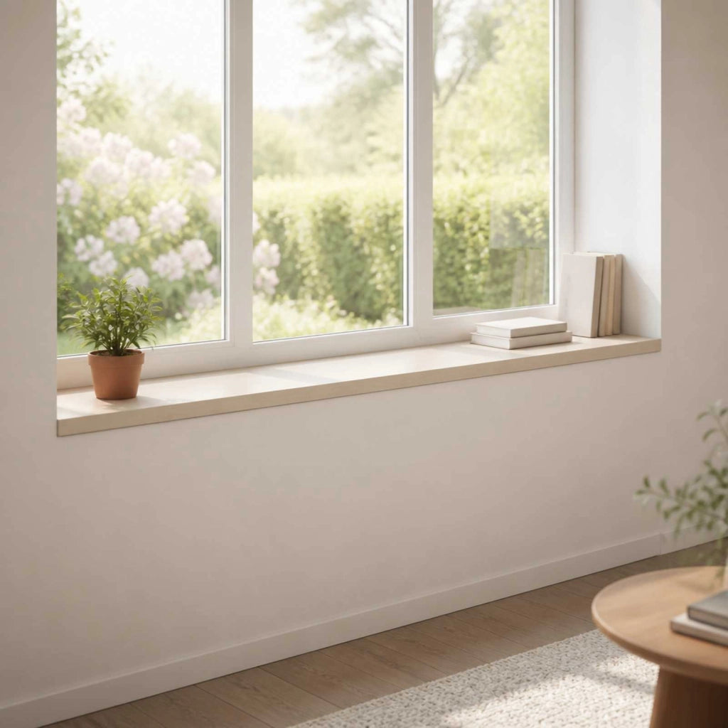 Soglie per finestre 2 pz Bianco 160 x 30 x 2 cm 42049919