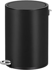 Contenitore di rifiuti per bagno da 3 litri - coperchio Softclose, contenitore rimovibile - nero LTB011B01