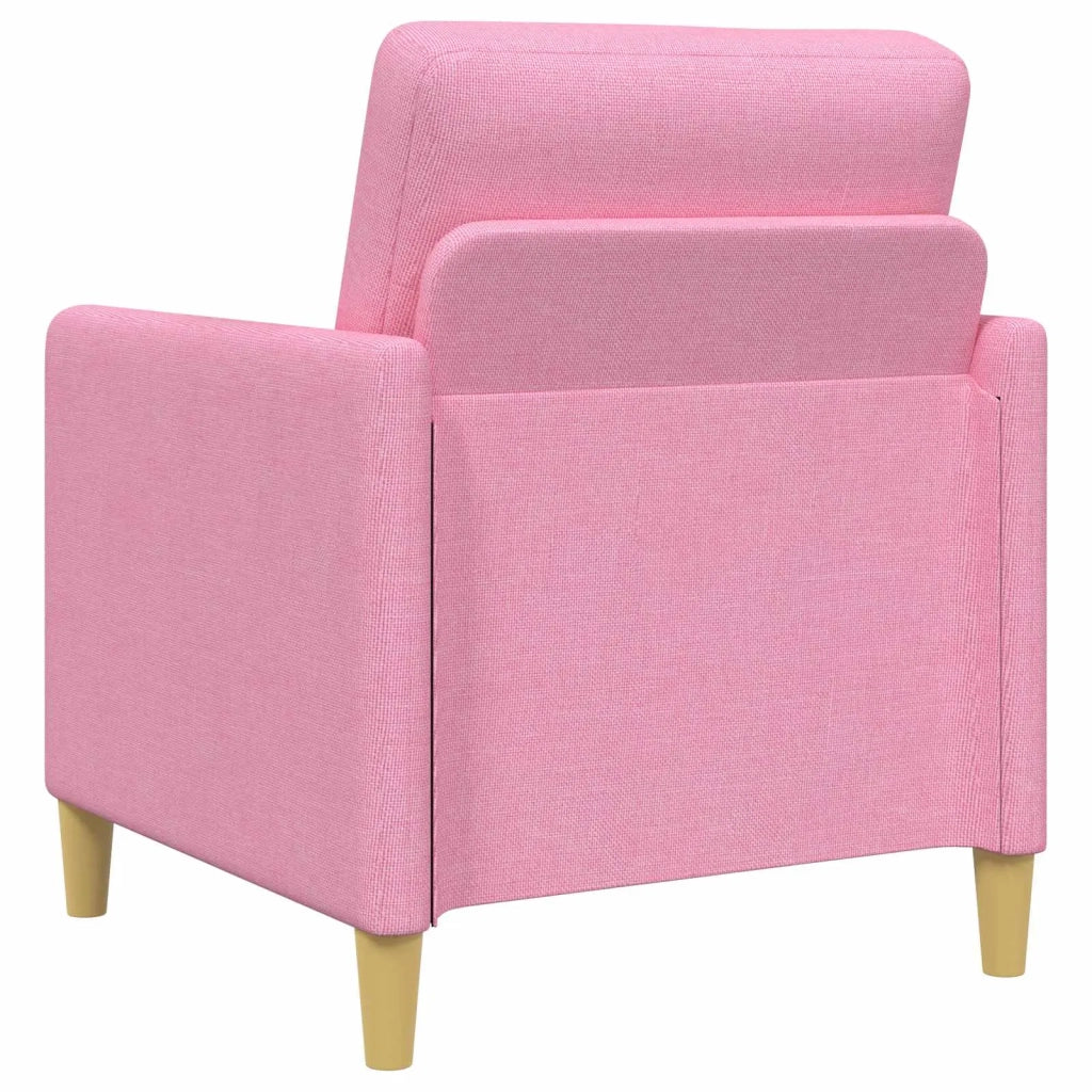 Divano con Storage Rosa 72 x 78 x 87 cm Poliestere 42036875