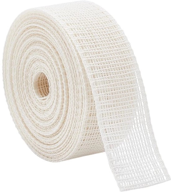 Panno di copertura 5m - Panno di copertura a grata di pesce - Panno di copertura in poliestere - Accessori per cucito - Manufatti fatti a mano - 25mm di larghezza - Puntine da cucito