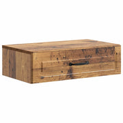Tavolino da Parete Laterale Legno antico 59 x 34,5 x 17 cm