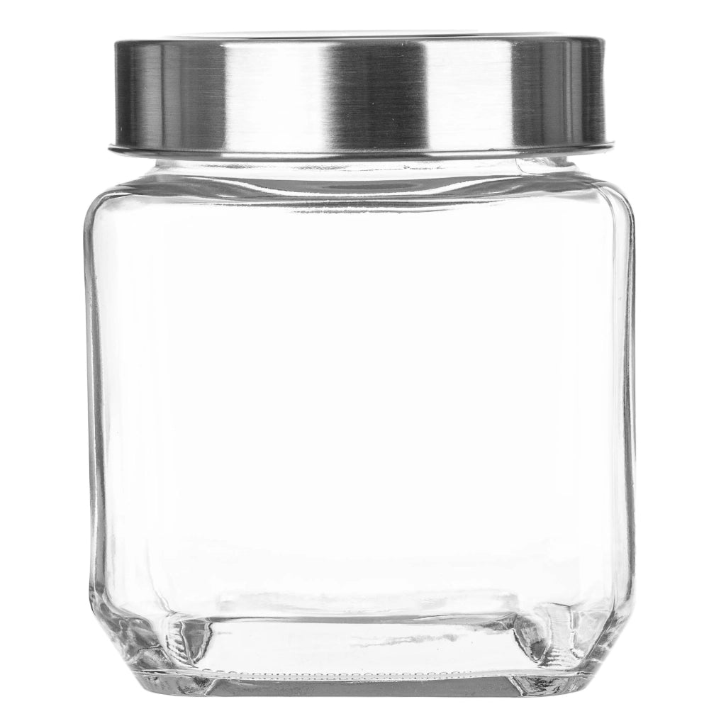 Contenitore per alimenti in vetro KADAX con coperchio, 500 ml, per prodotti sfusi.