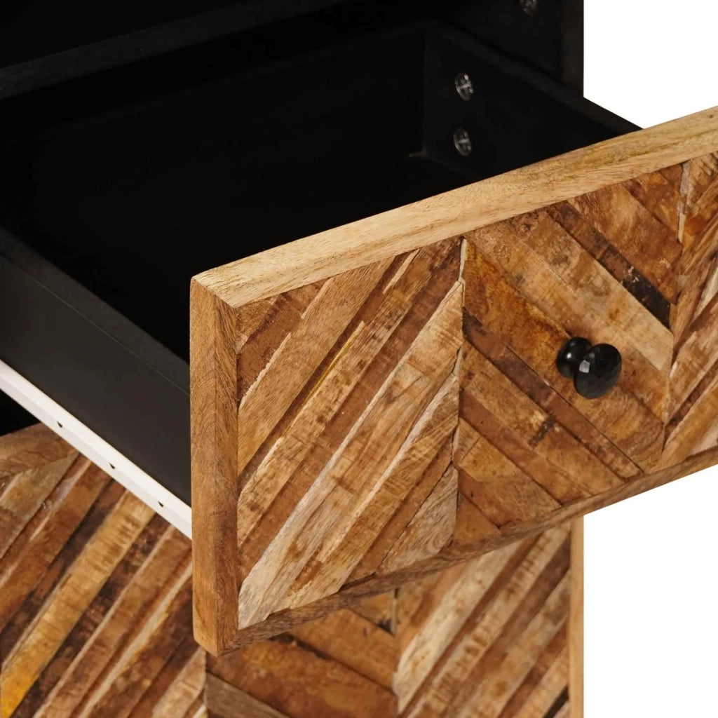 Mobile da Bagno con cassetto Marrone 38 x 33,5 x 160 cm 4018938