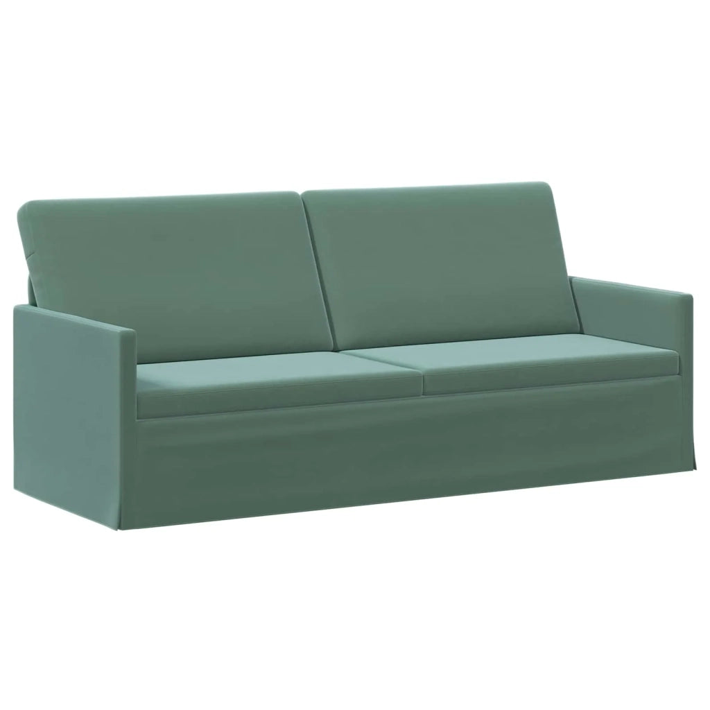 Set di divani 2 pcs Verde Mare Velluto (V) 3433227