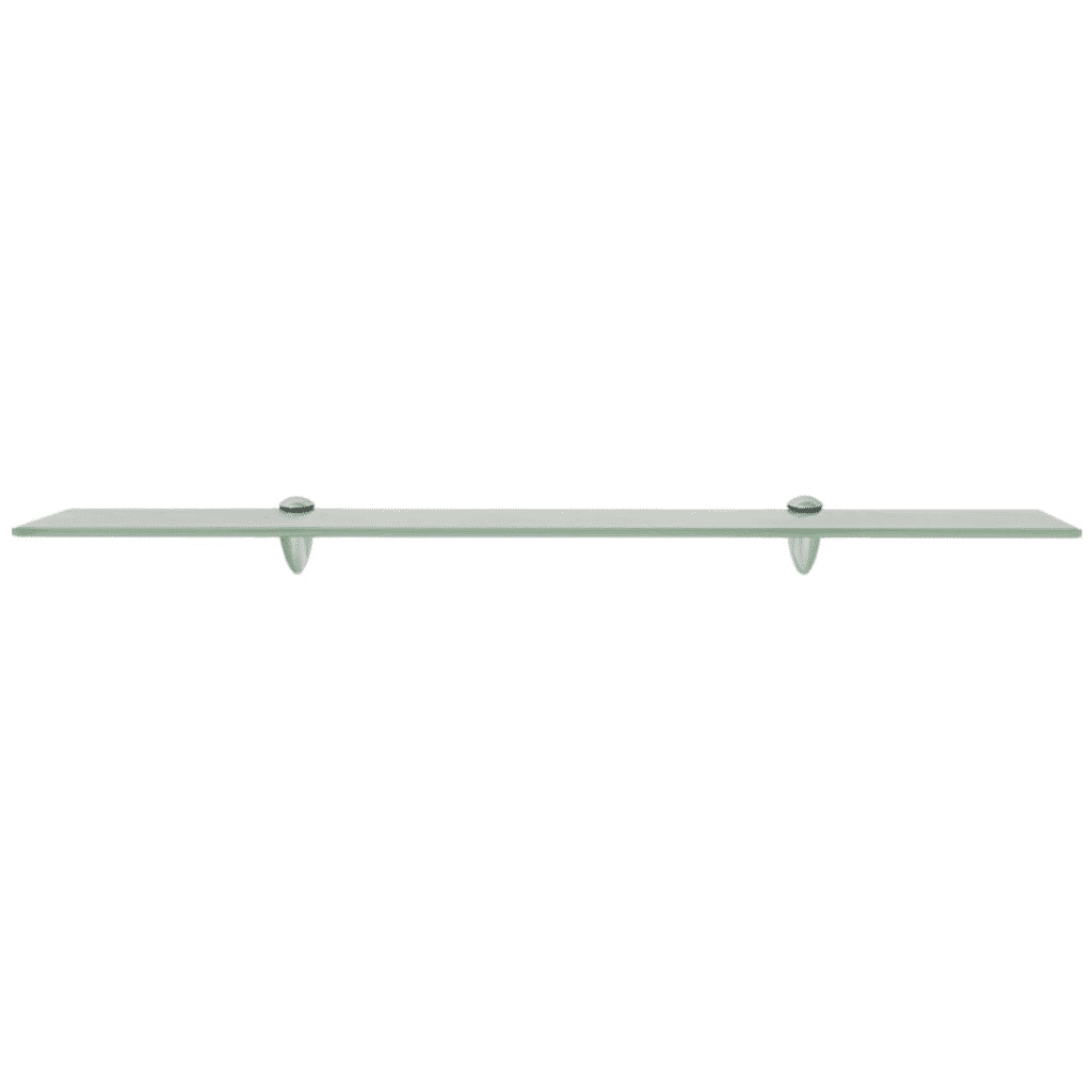 2 pz Mensole | Ripiano | Scaffale Galleggianti in Vetro 80x20 cm 8 mm
