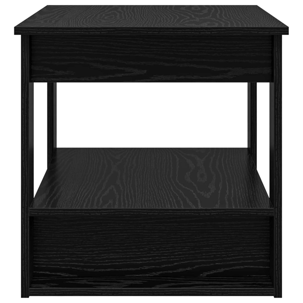 Tavolino da salotto Rovere Nero 72 x 50 x 50 cm
