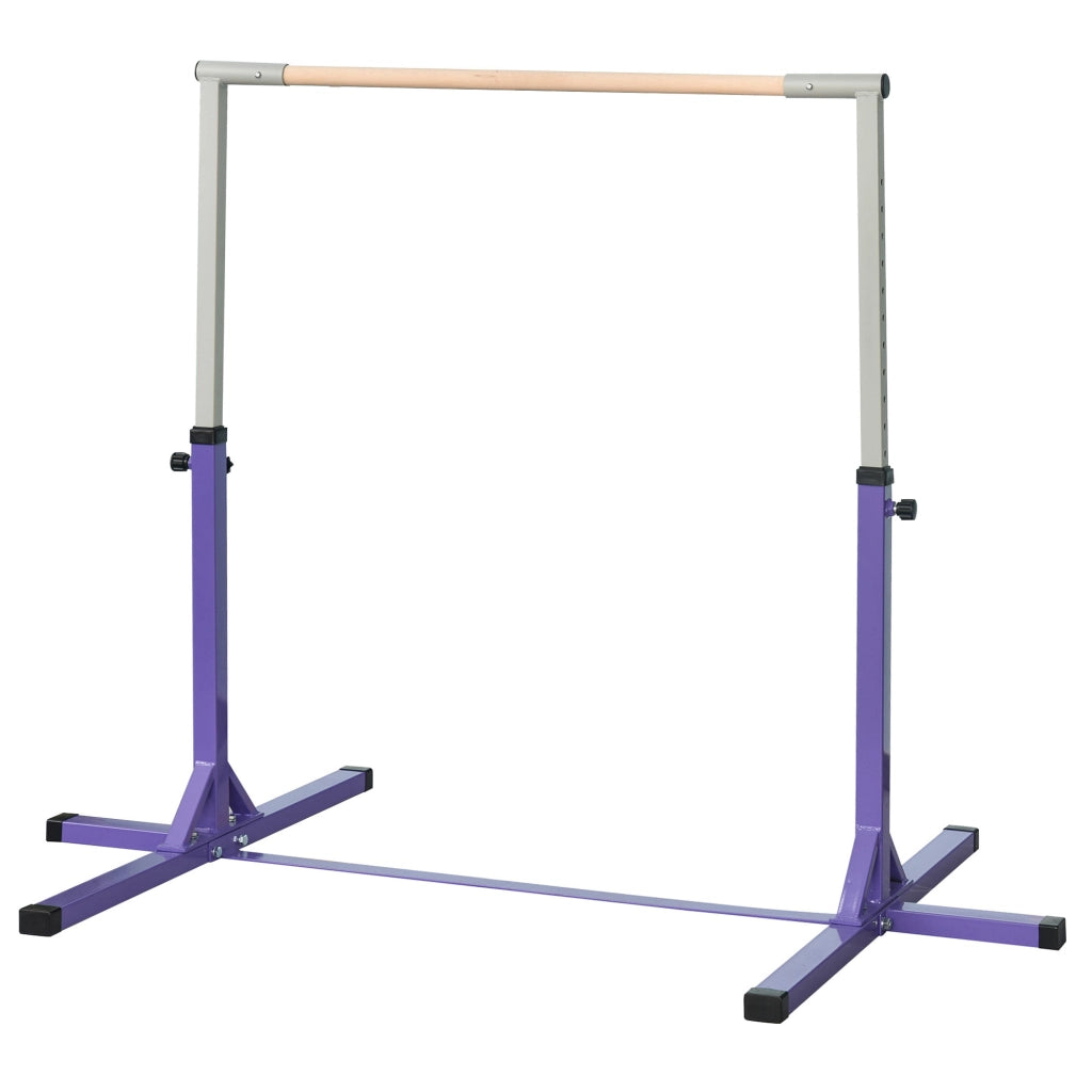 Sbarra per Ginnastica Regolabile ¨C zephmum ¨C Legno di Faggio 92-150 cm
