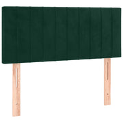 Testiera | Testata Verde Scuro 80x5x78/88 cm in Velluto