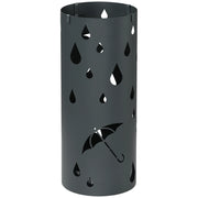 Portaombrelli ¨C zephmum ¨C Grigio Acciaio ?17x41 cm