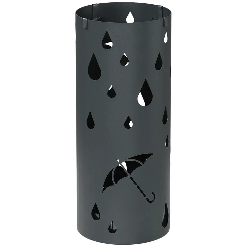 Portaombrelli ¨C zephmum ¨C Grigio Acciaio ?17x41 cm