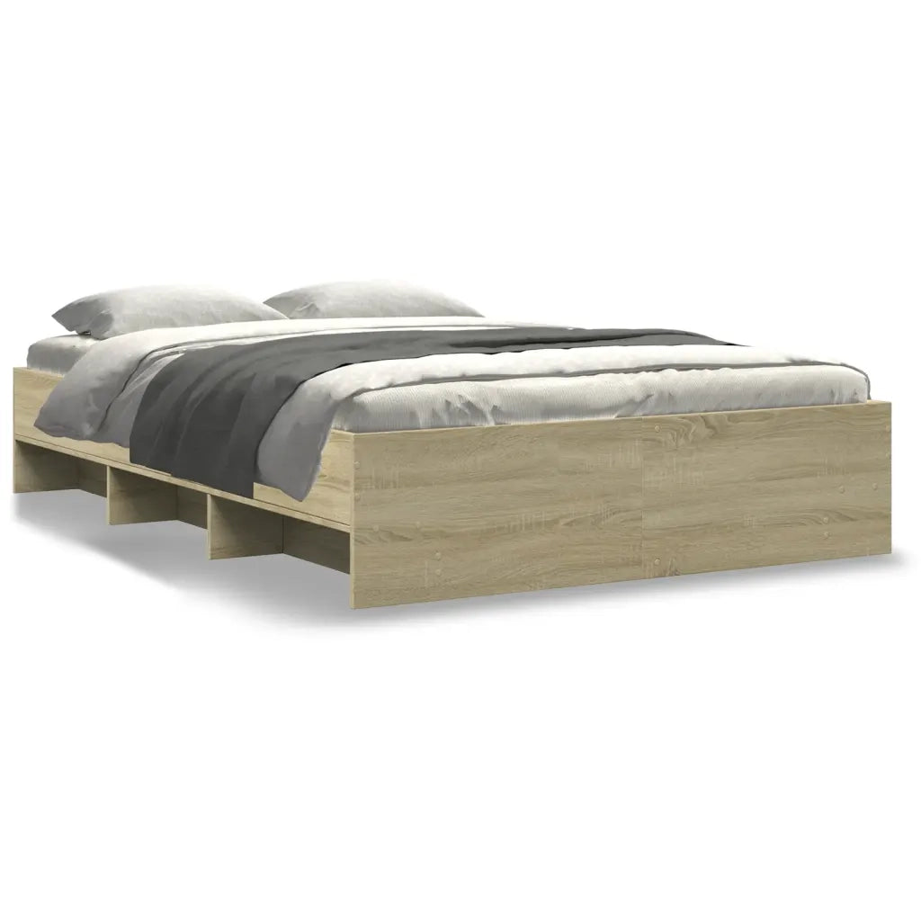 Giroletto senza Materasso Rovere Sonoma 120x200cm in Truciolato 3295662