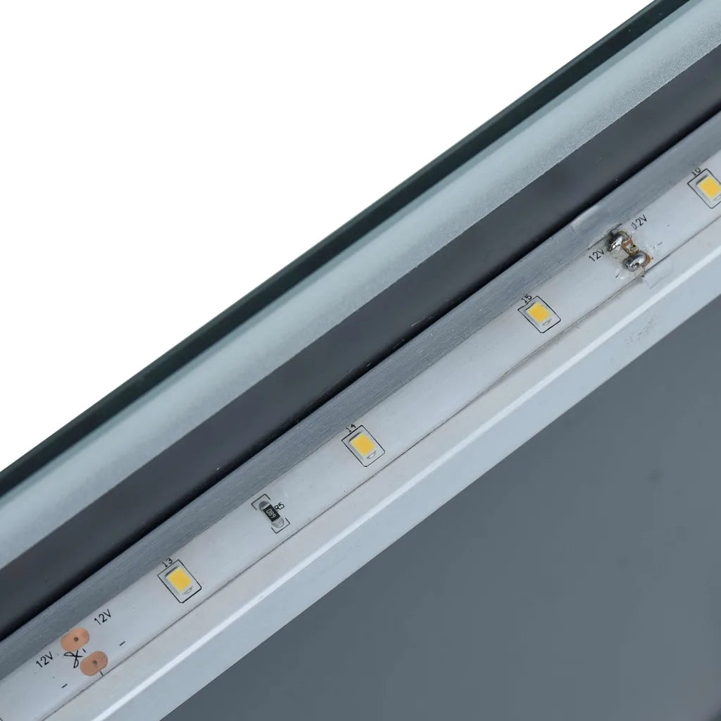 Specchio da Parete a LED per Bagno 60x80 cm 144718