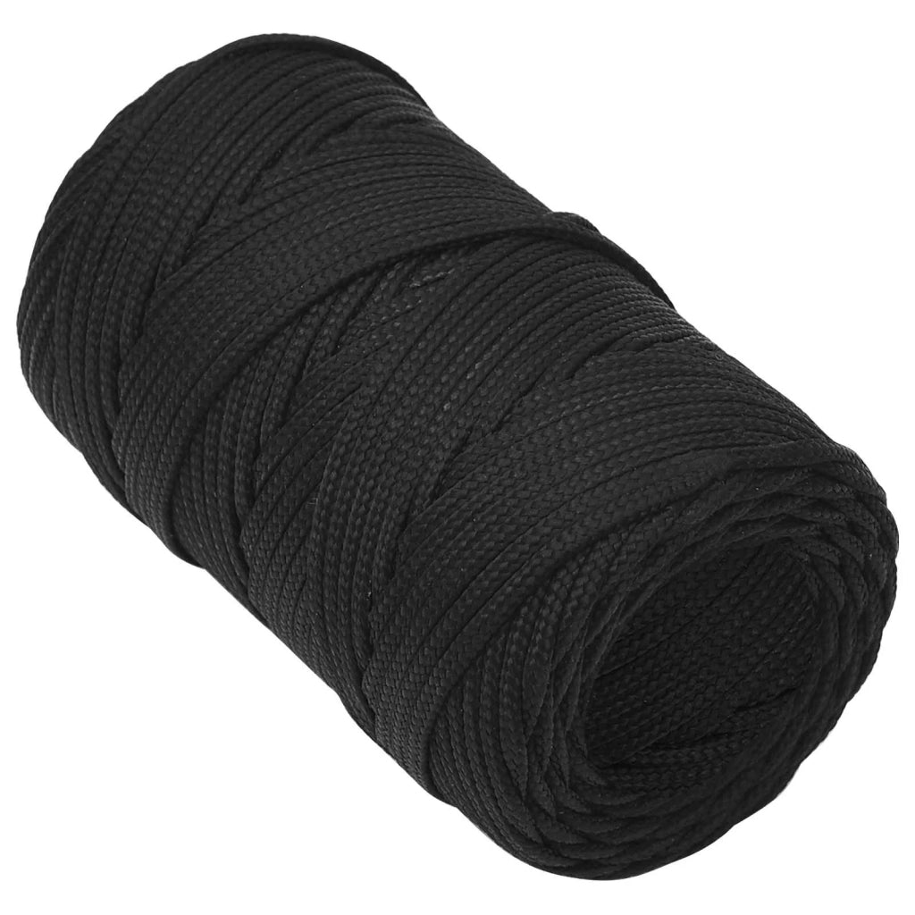 Corda multiuso 2 mm 25 m Nero PP 27 kg Carico massimo 3473106