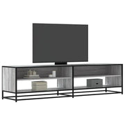 Mobile Porta TV Grigio Sonoma 180,5x40x46 cm in Truciolato 3300803