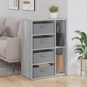 Credenza con cassetto Grigio Sonoma 60 x 33,5 x 84 cm